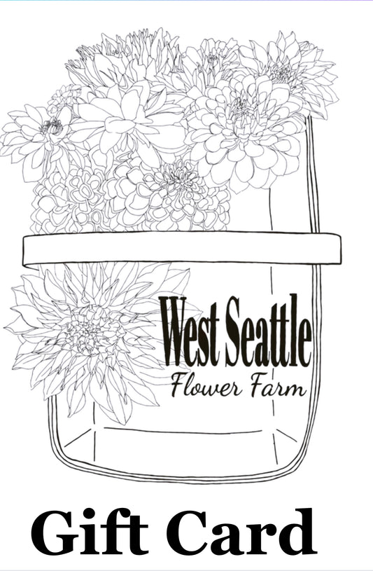 West Seattle Flower Farm Virtual Gift Card